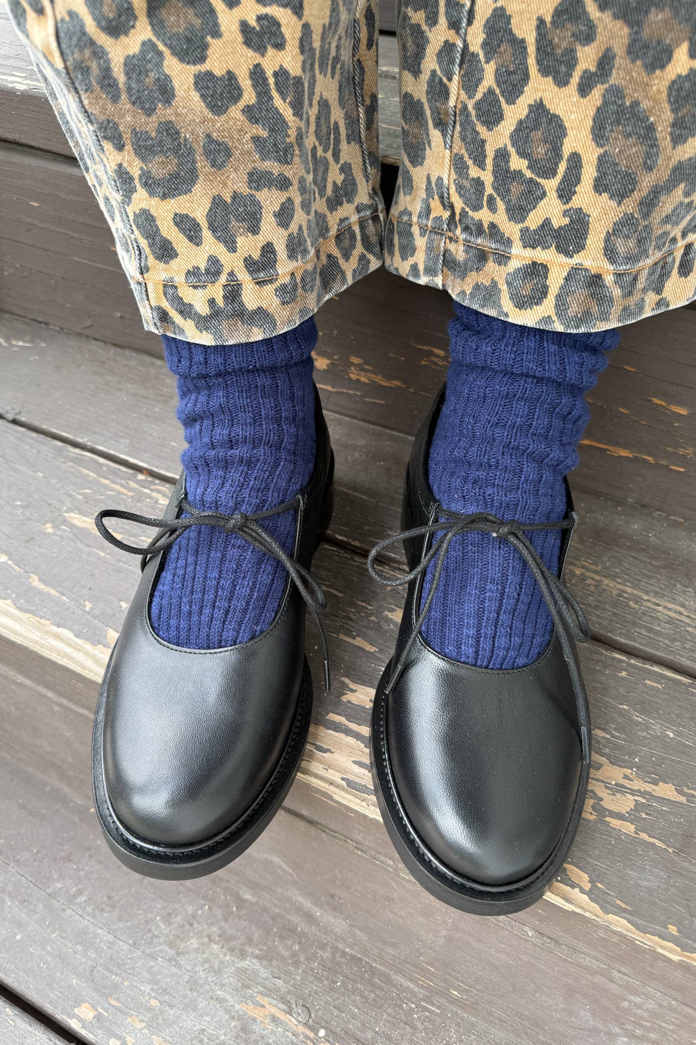 Cottage Socks: Flax