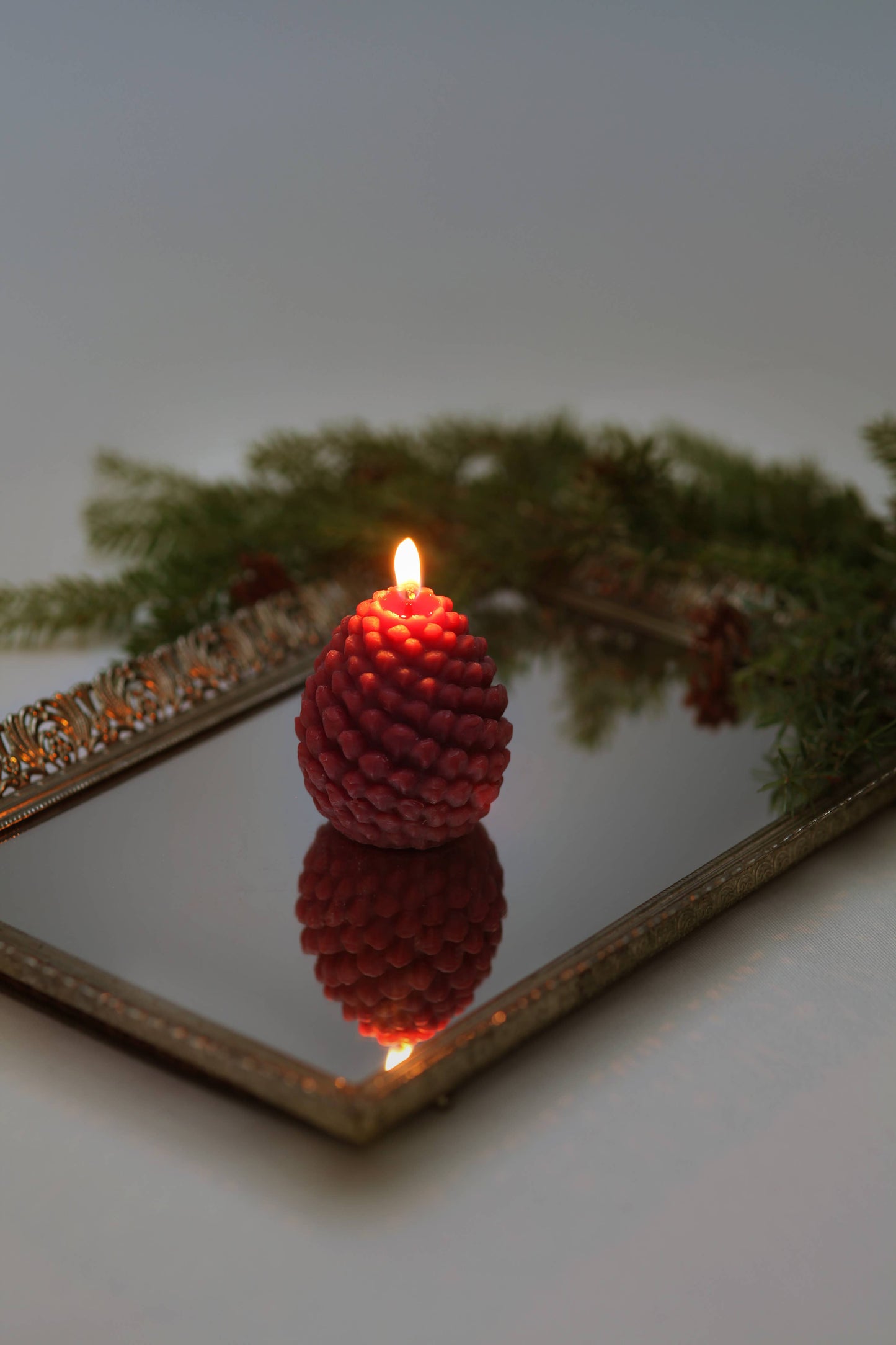 Large Beeswax Pine Cone