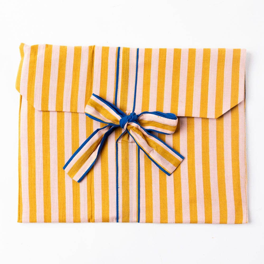 Bonnie Pajama Set: Mustard & Blush