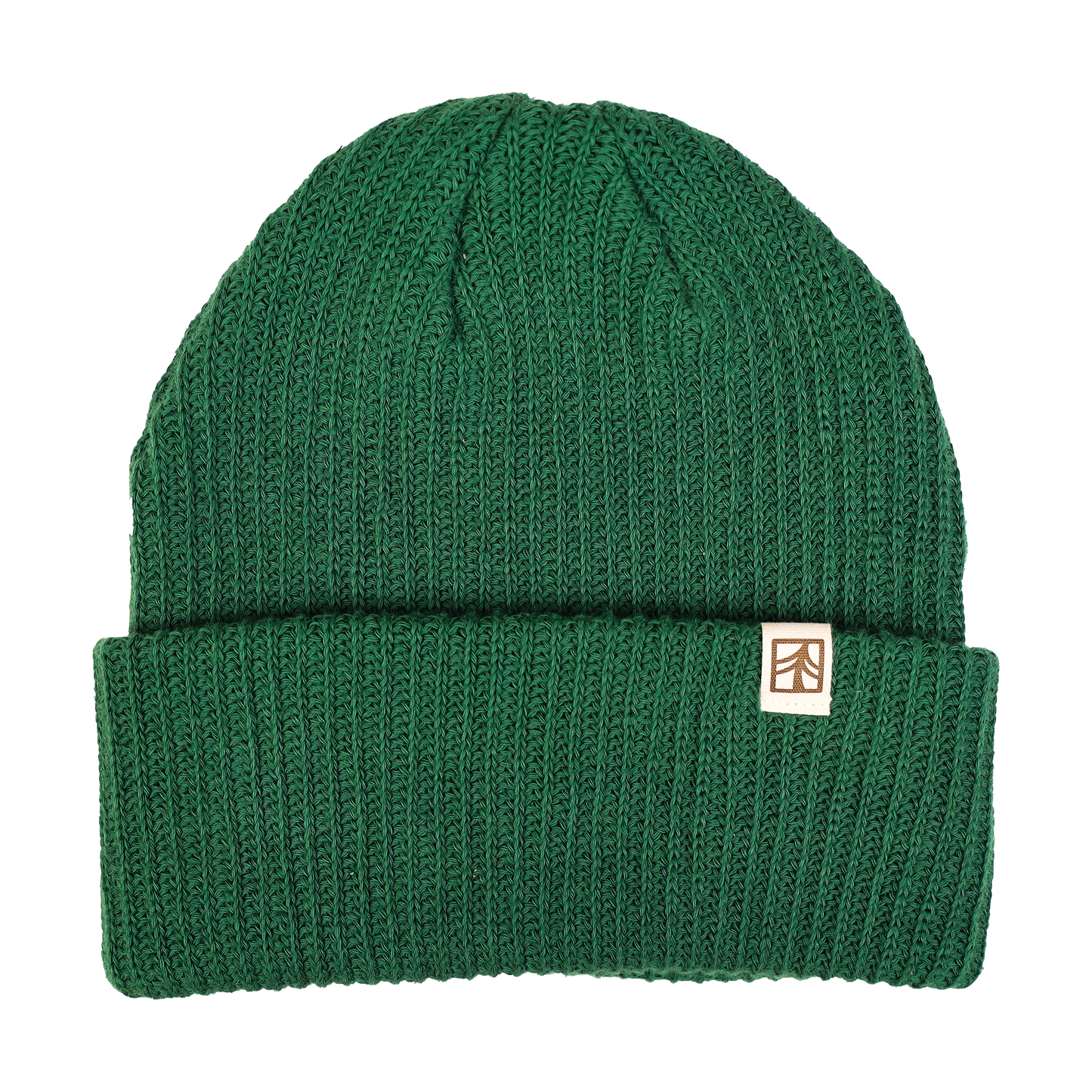 Rustek Collective - Rustek 100% Organic Cotton Beanie: Green
