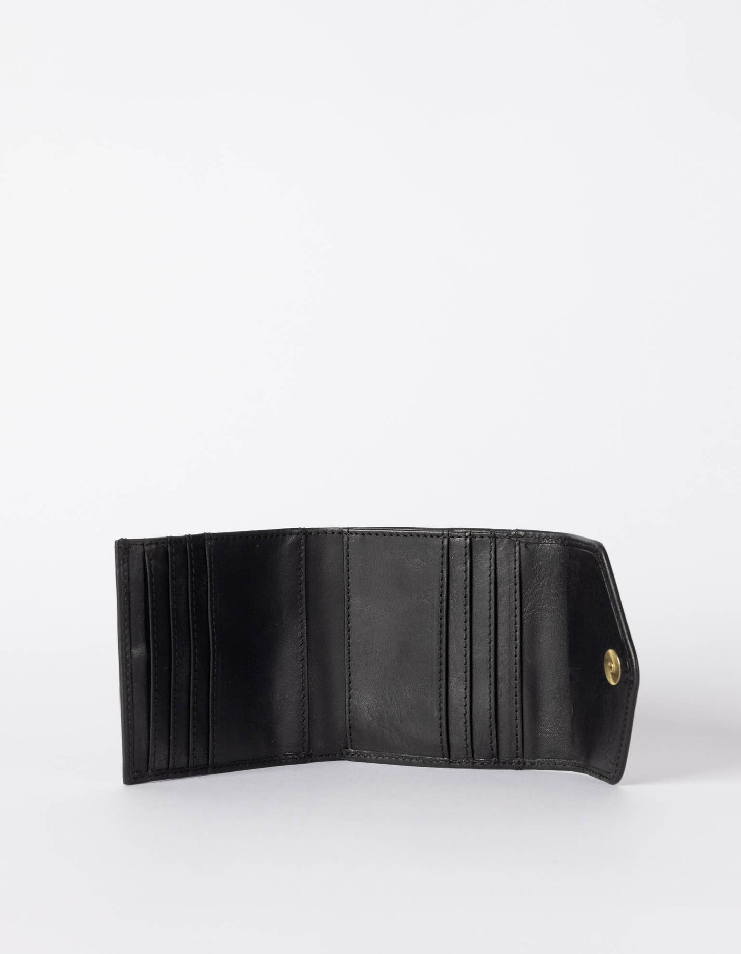 Georgie's Leather Bifold Wallet- Black