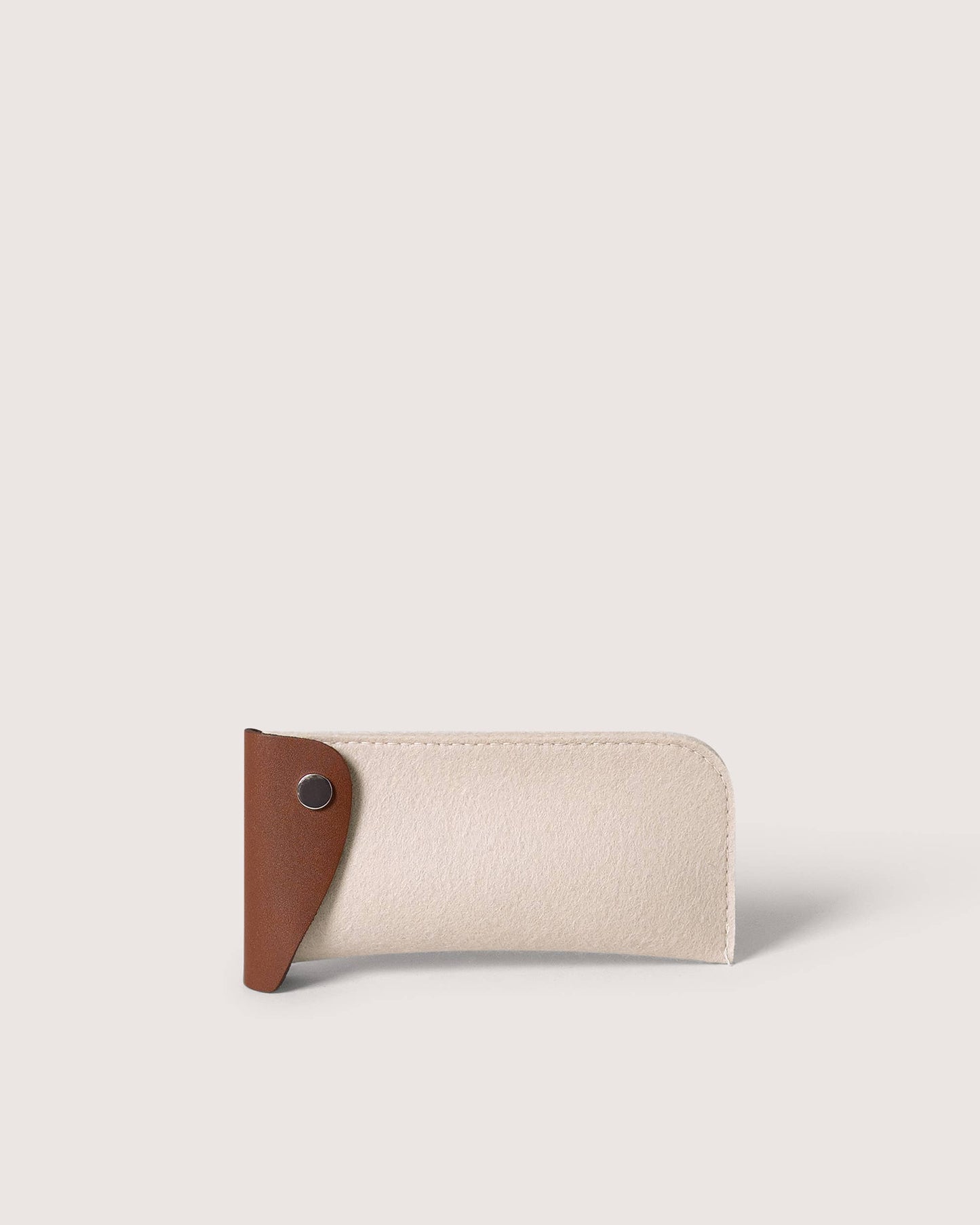 Merino Wool Eyeglass Sleeve - Feather Sienna