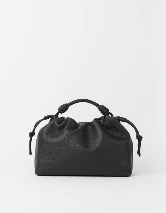 Kiki Midi - Black Soft Grain Leather