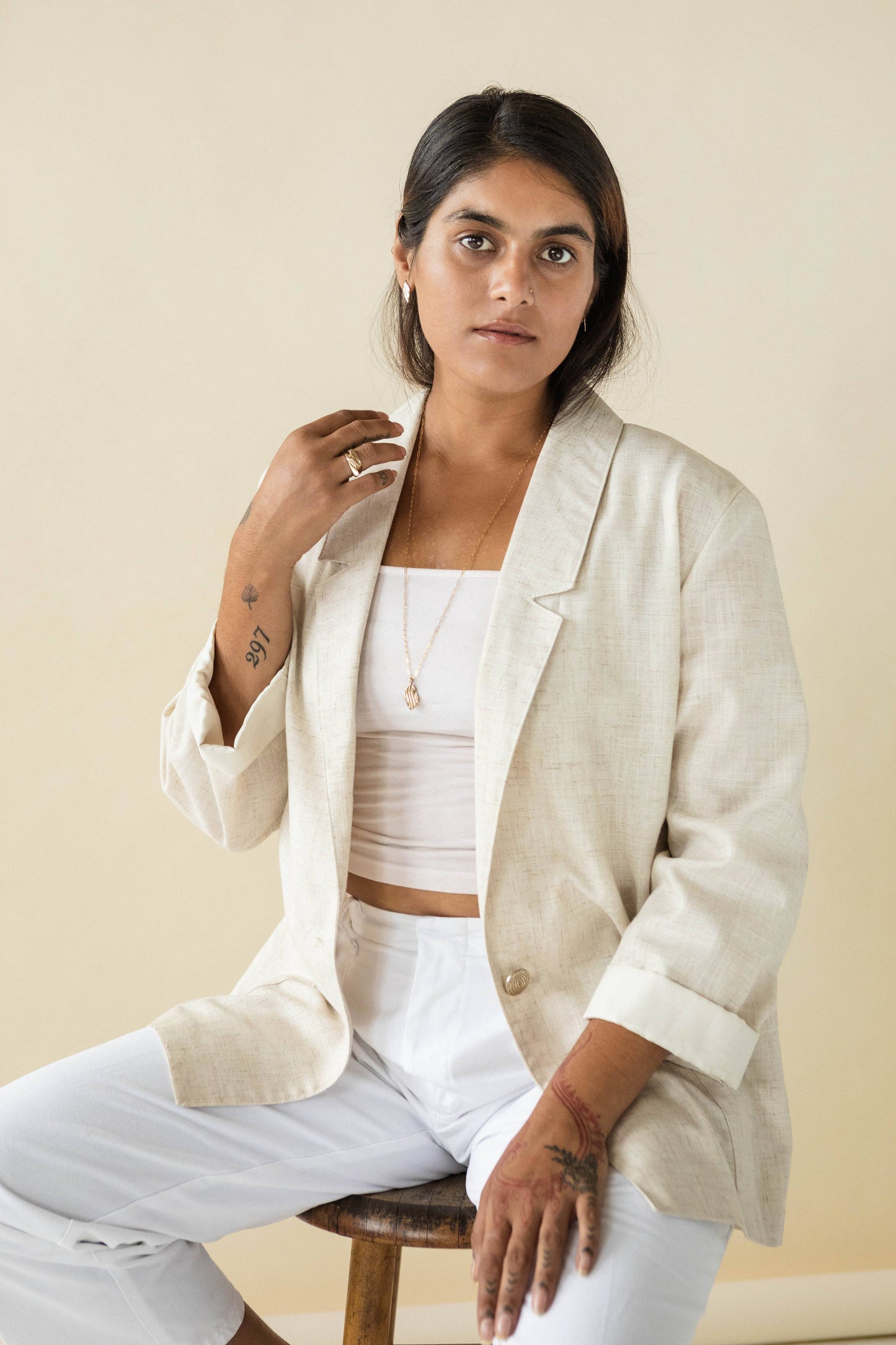 Sway Necklace: Sterling silver 28"