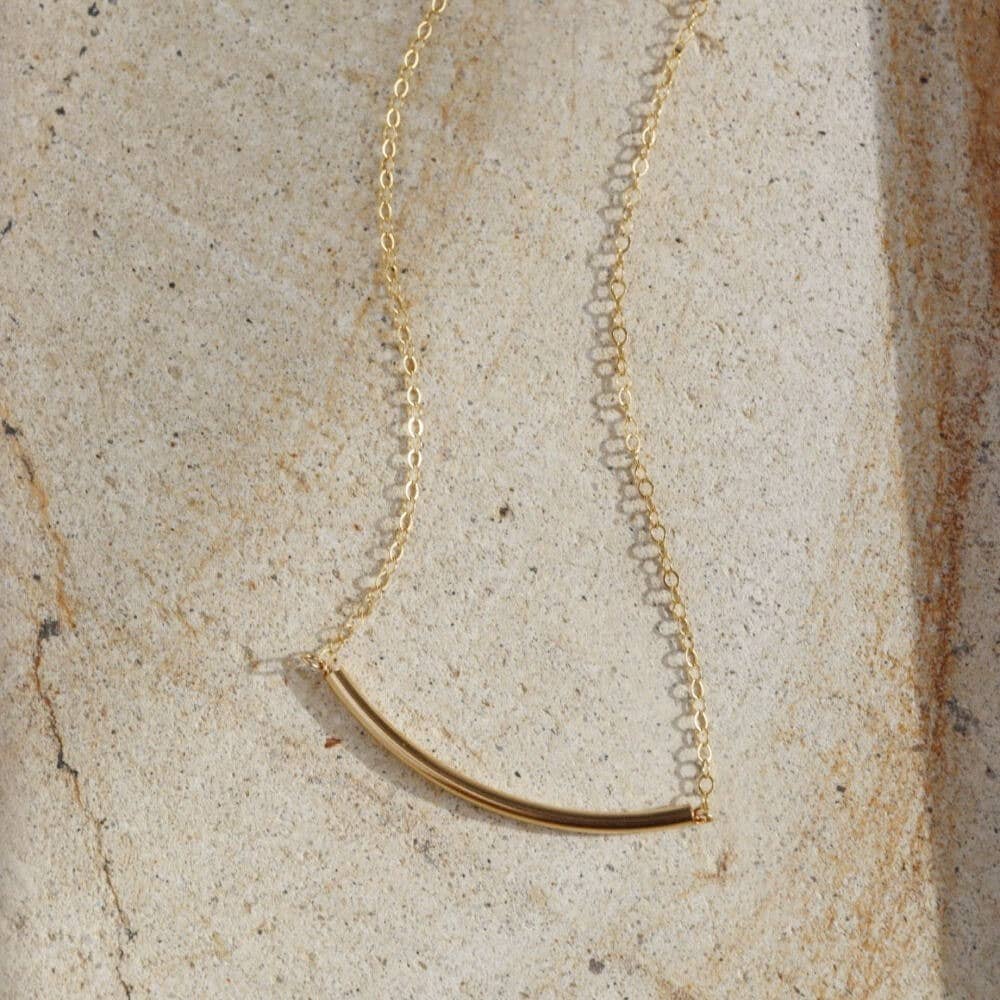 Minimal Necklace: 14k Gold Fill