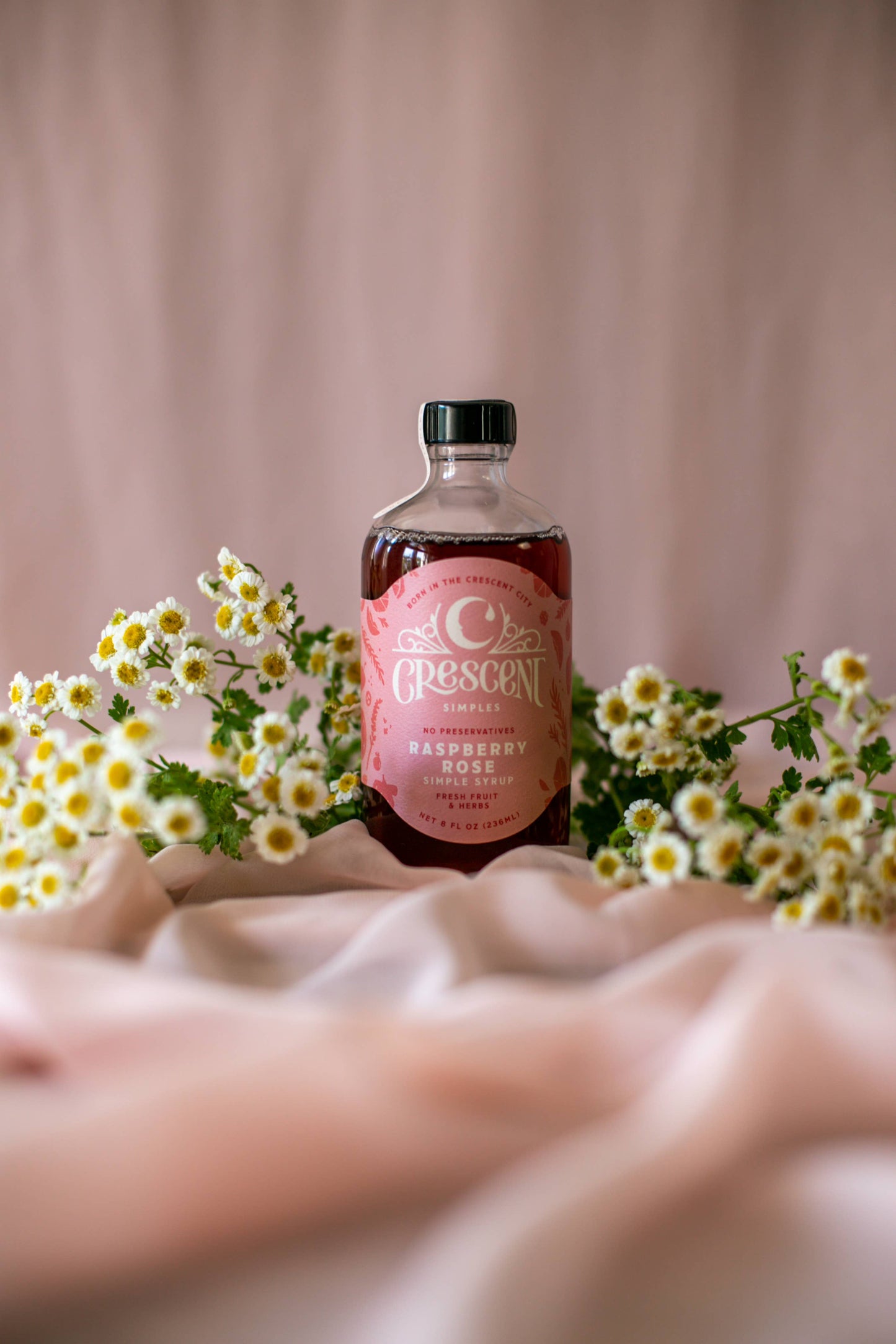 Raspberry Rose Simple Syrup