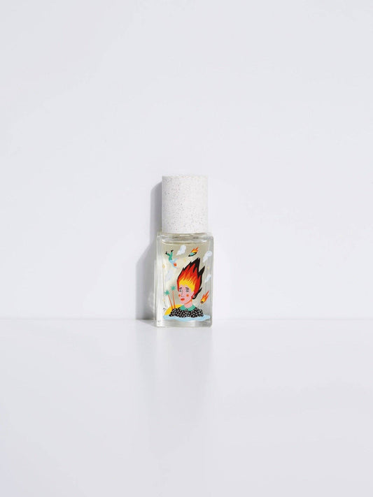 Bottle of Maison Matine's "Lost in Translation" French perfume.