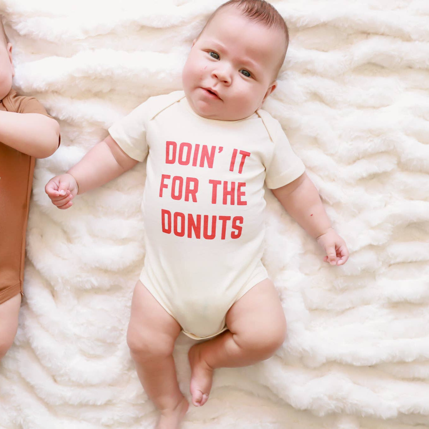 Donuts Baby Organic Cotton Onesie