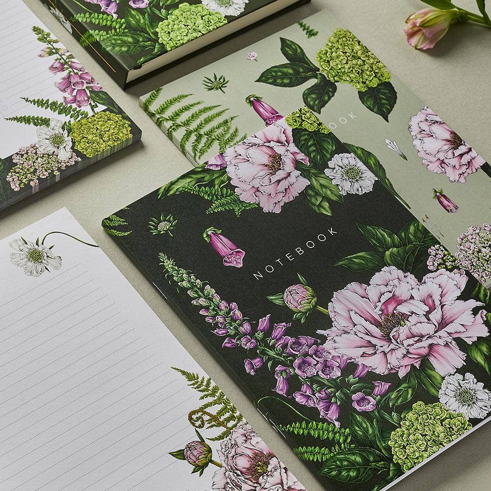 Catherine Lewis Design - Summer Garden - Pack of 2 A5 Notebooks