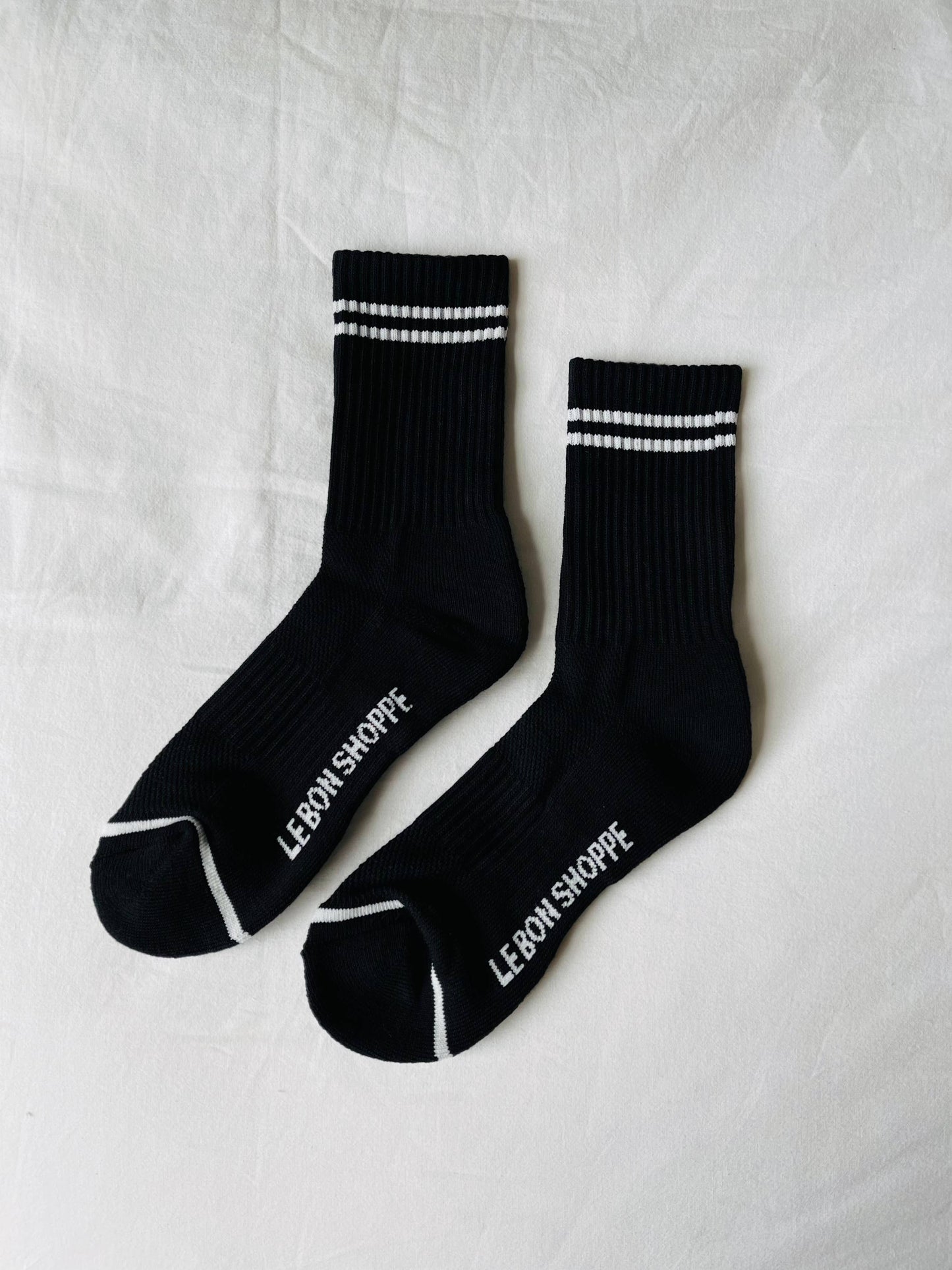Boyfriend Socks: Milk