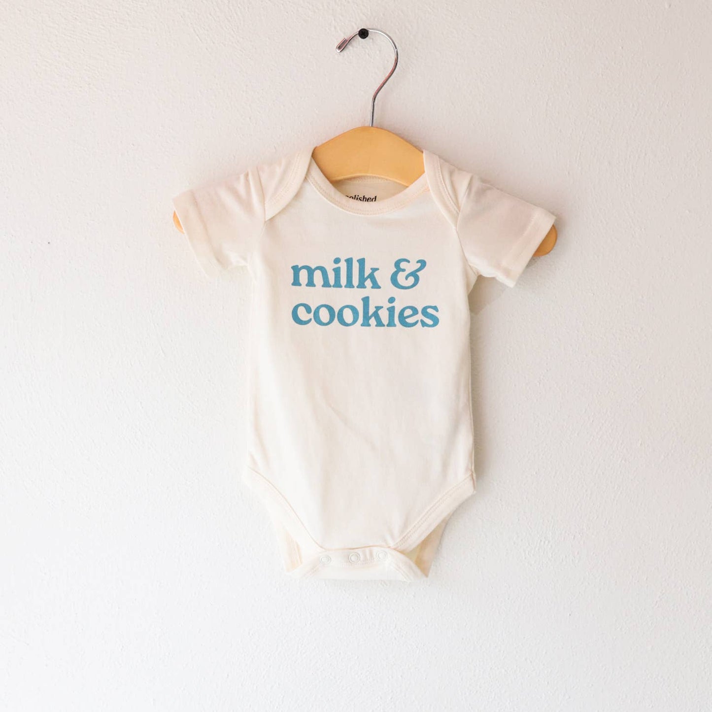 Milk Cookies Organic Cotton Onesie