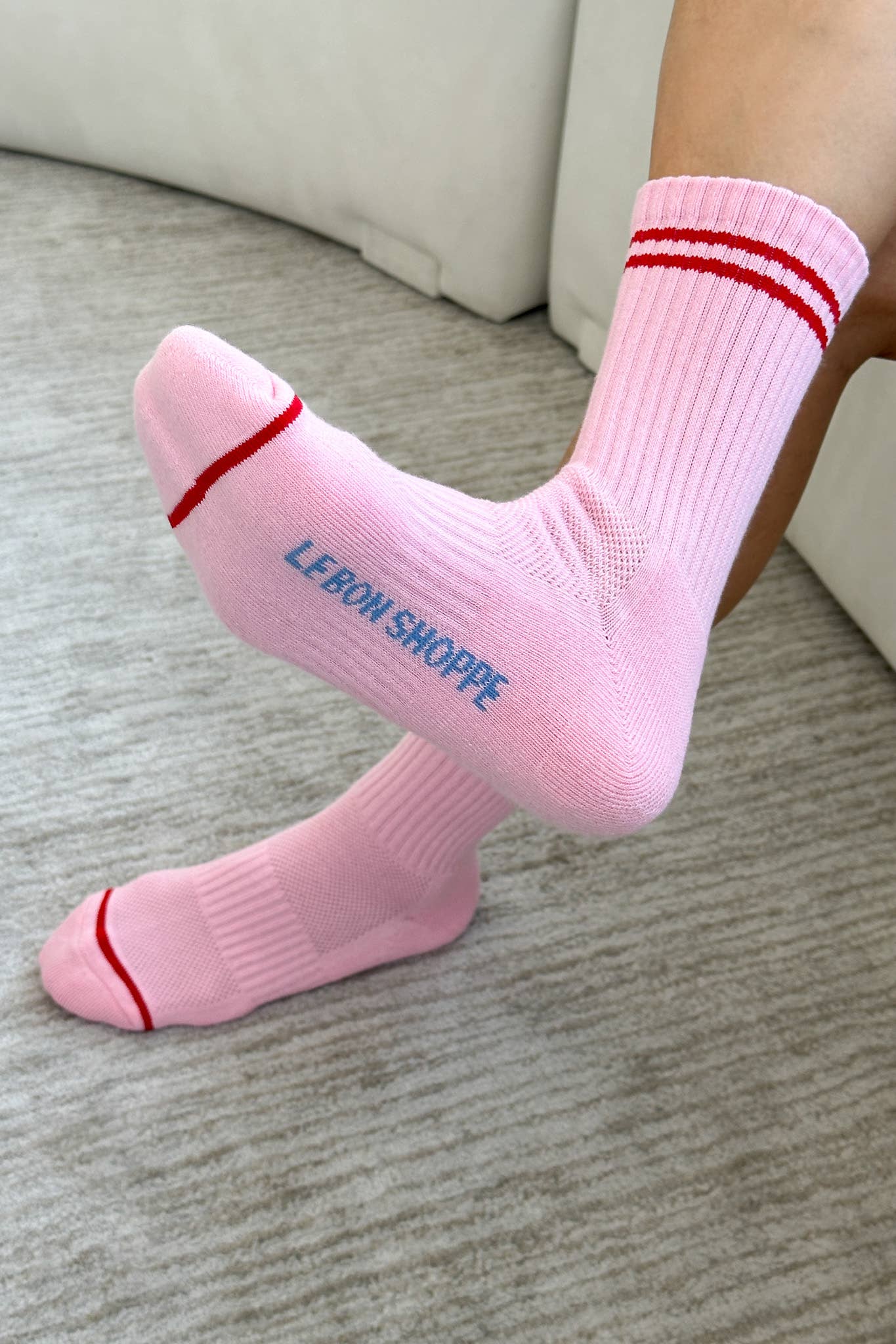 Boyfriend Socks: Classic White