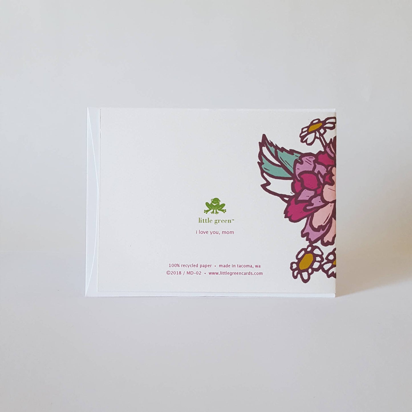 I Love You Mom Mothers Day Greeting Card