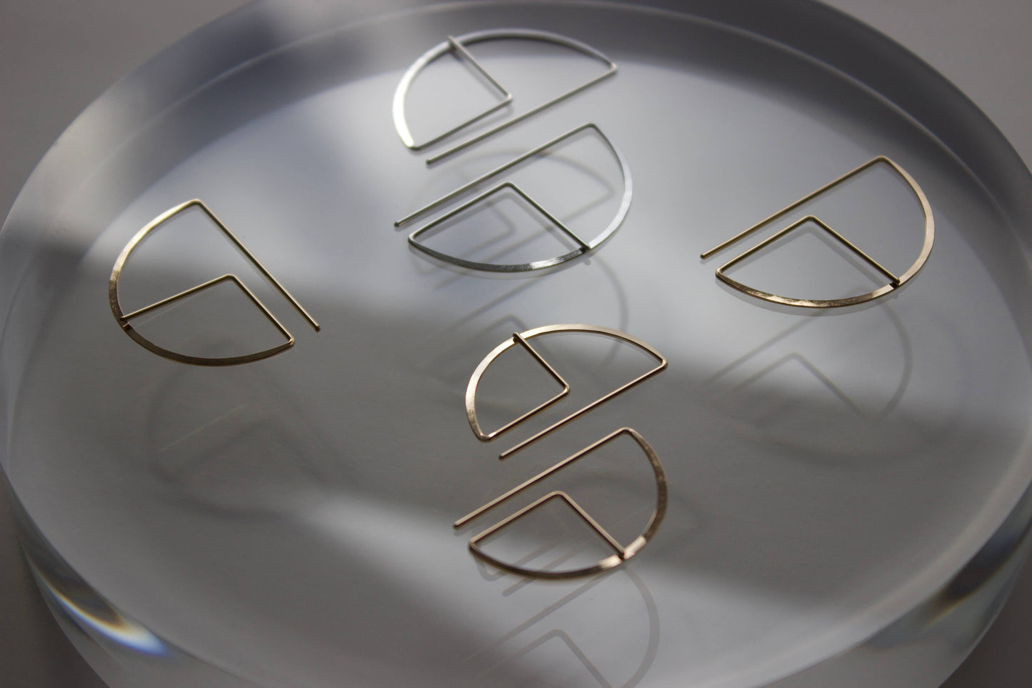 Sm. Round Profile Earrings: 14K Gold Fill