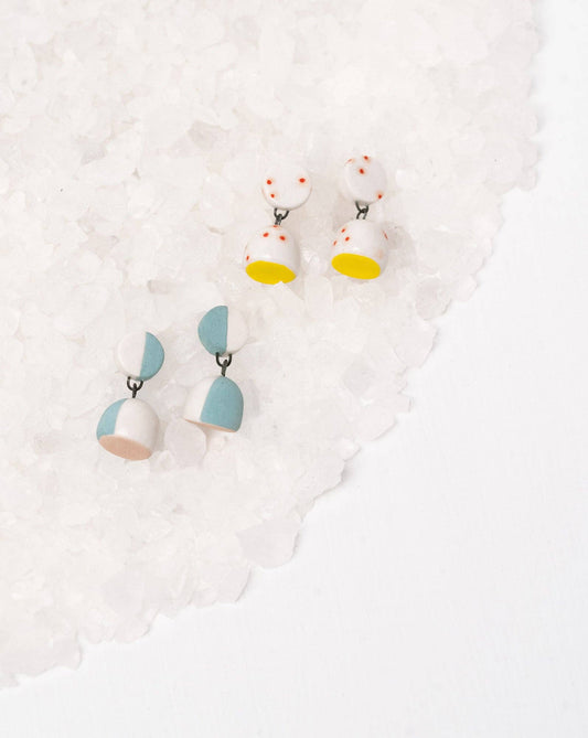 Belle Buoy Earrings: Pink Blossom