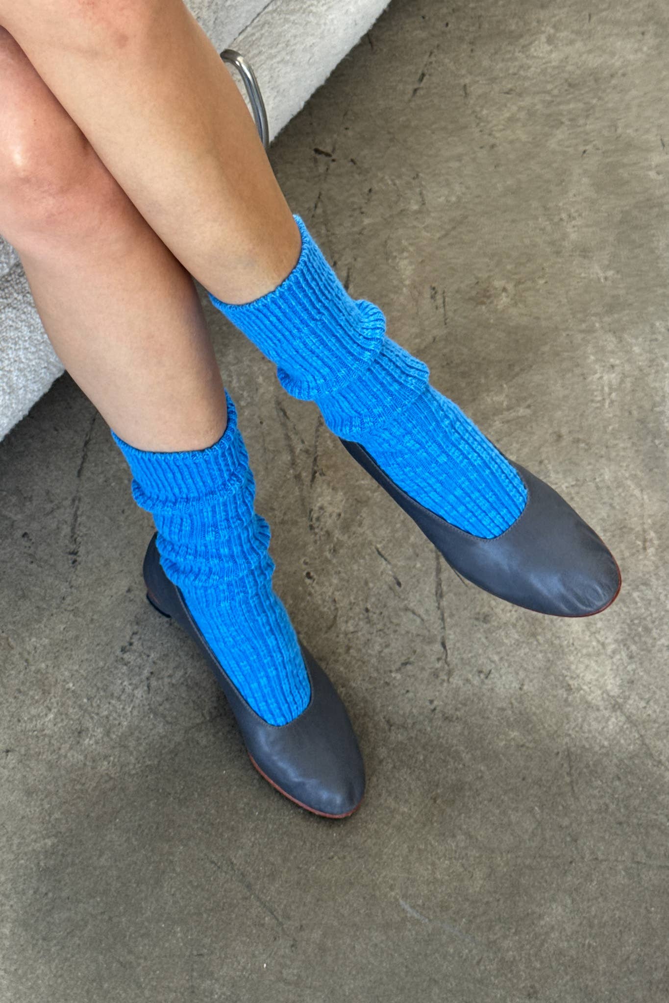 Cottage Socks: Flax