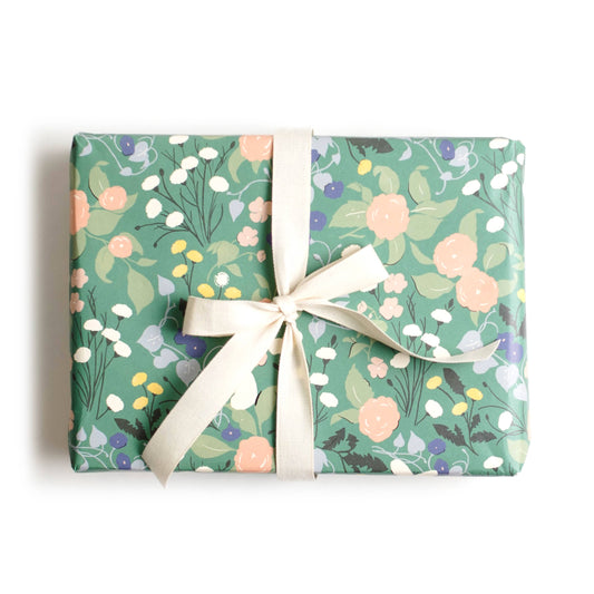 Verdant Garden Gift Wrap - Roll
