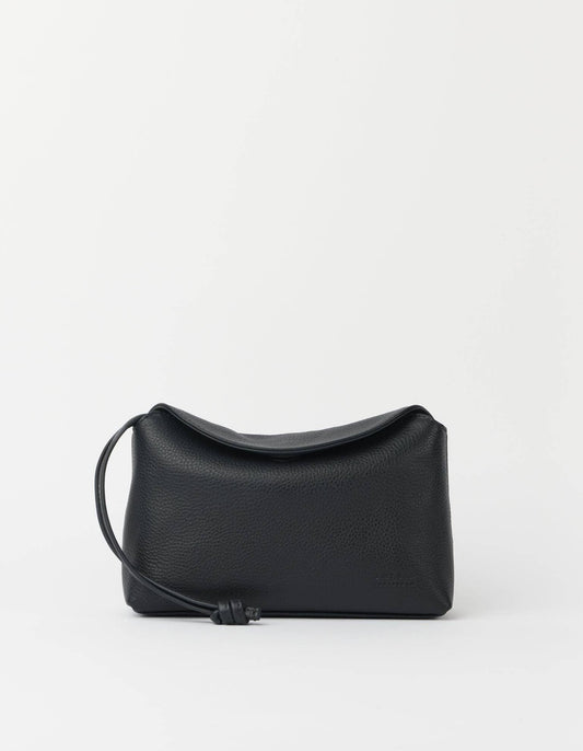 Sienna Black Soft Grain Leather Handbag