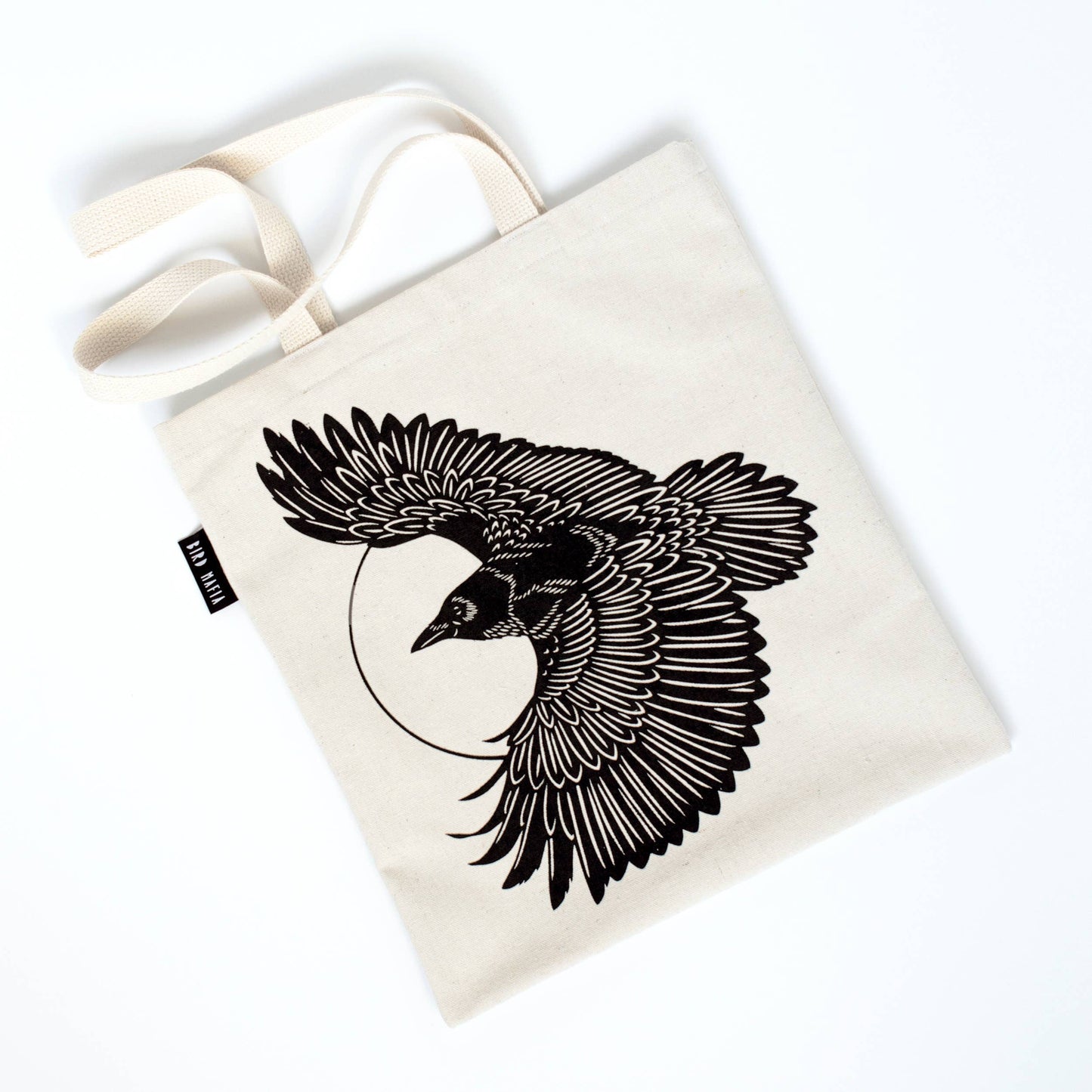 Crow Canvas Tote Bag