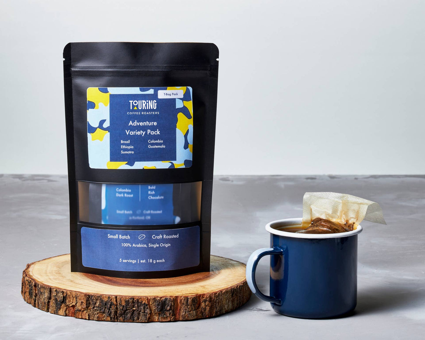 Touring Coffee Roasters  - Individual Coffee T Bag