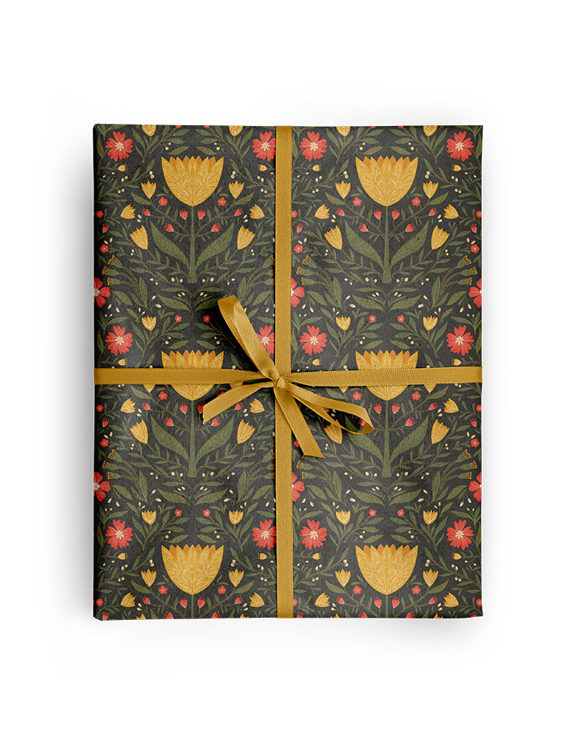 Tulip Garden Wrapping Paper
