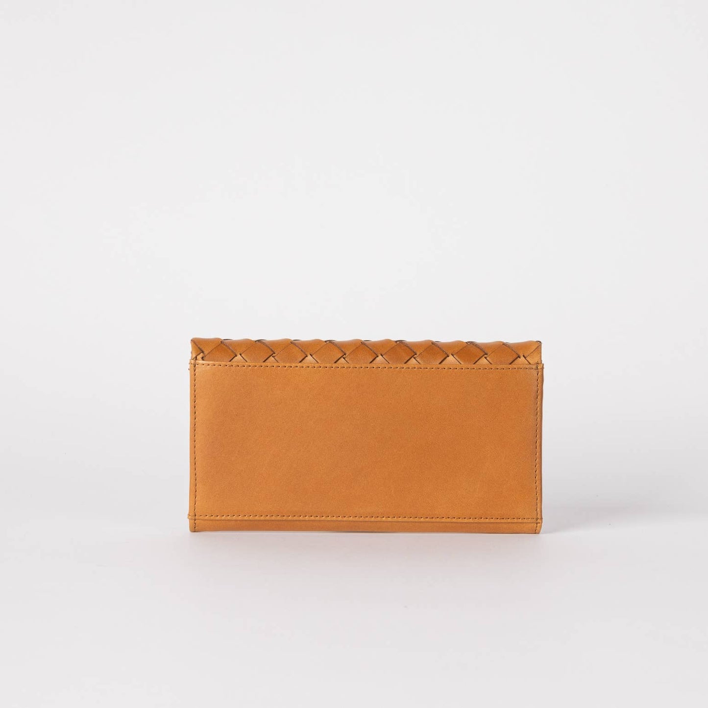 Pau's Pouch - Cognac Woven Leather