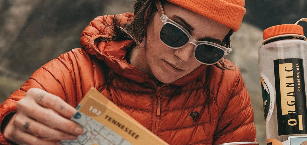 CAMP Cove Sunglasses - Matte Crystal/Walnut
