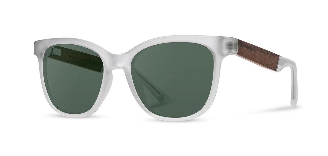 CAMP Cove Sunglasses - Matte Crystal/Walnut