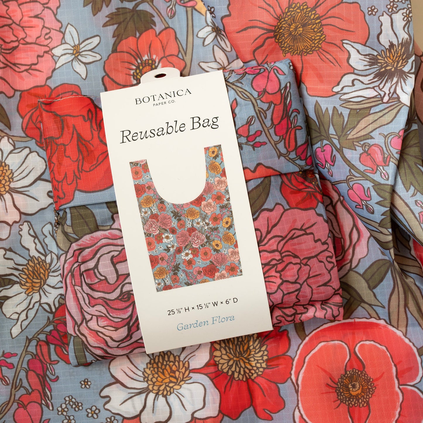 Garden Flora Resuable Bag