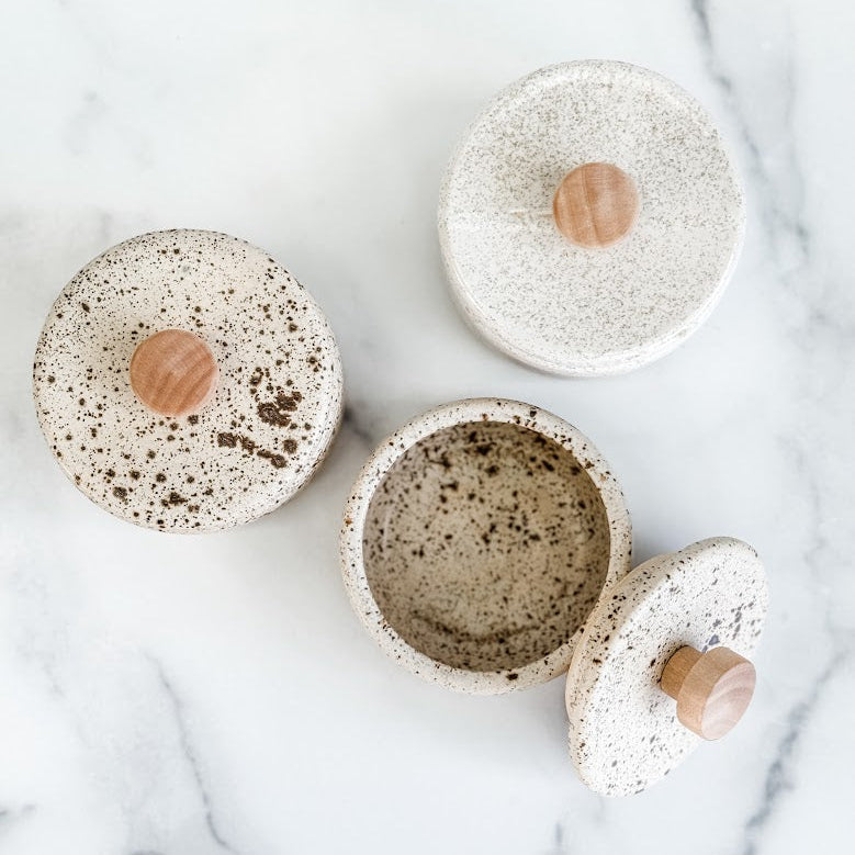 Salt Cellar with Lid