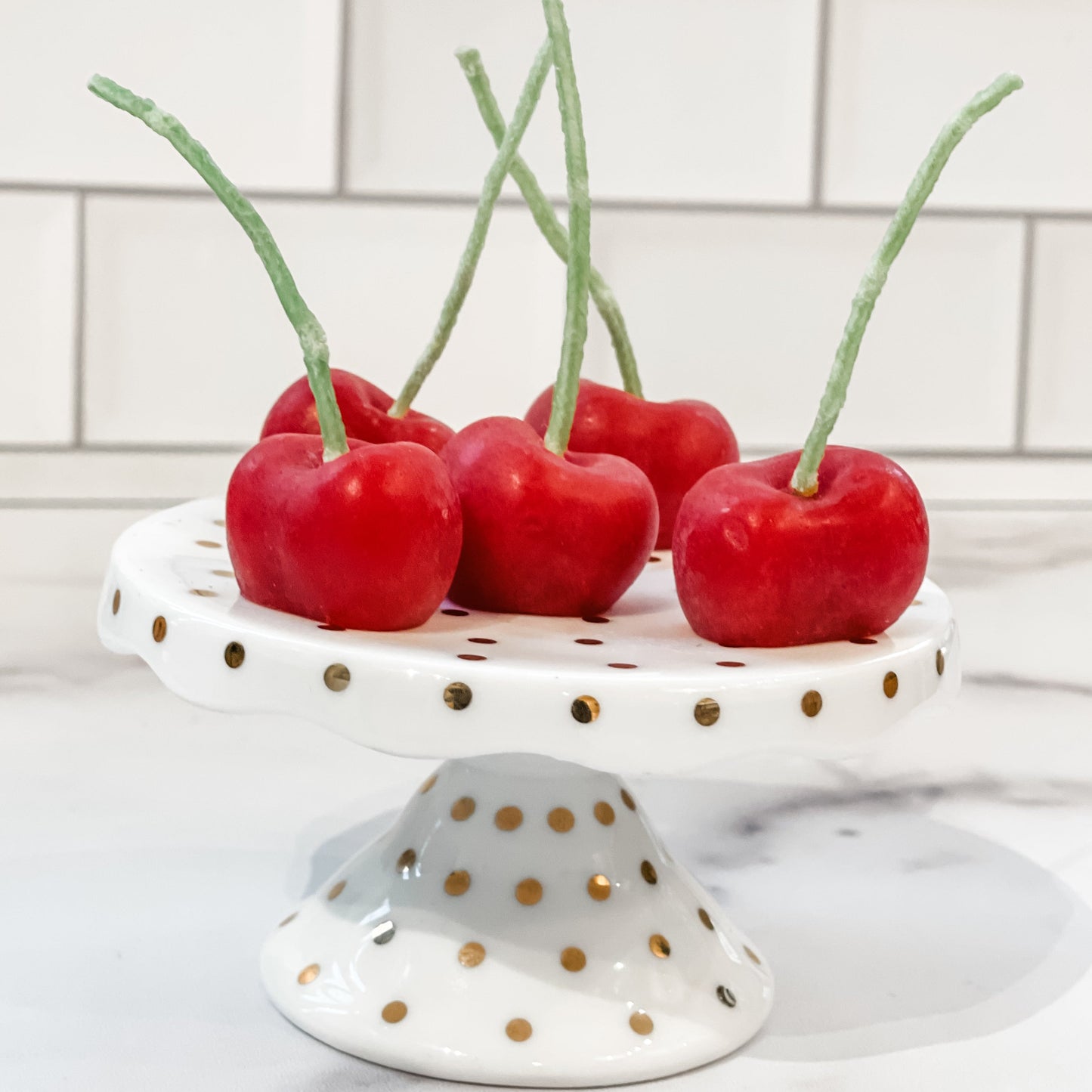 Cherry Birthday Beeswax Candle