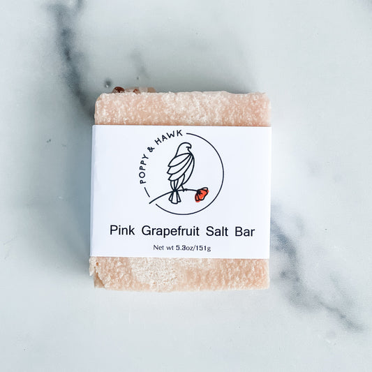 Pink Grapefruit Himalayan Salt Soap