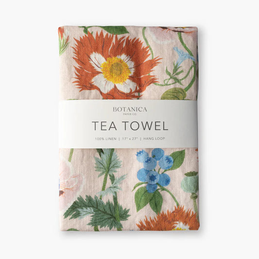 POPPIES | 100% LINEN TEA TOWEL
