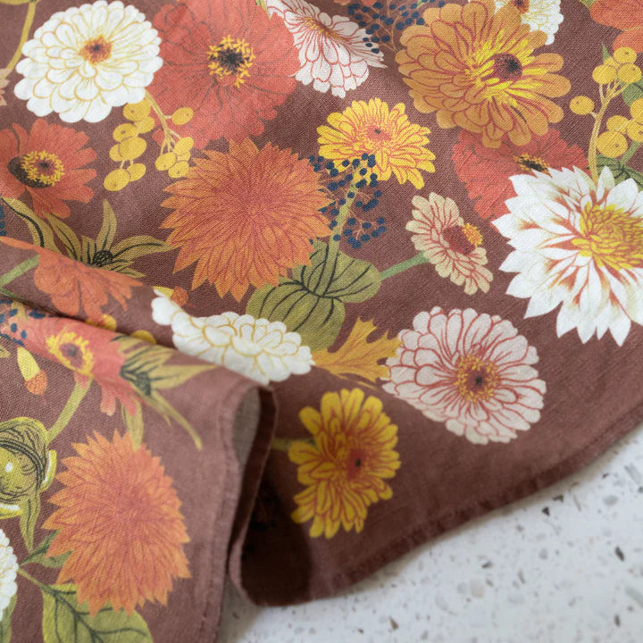 FALL | 100% LINEN TEA TOWEL
