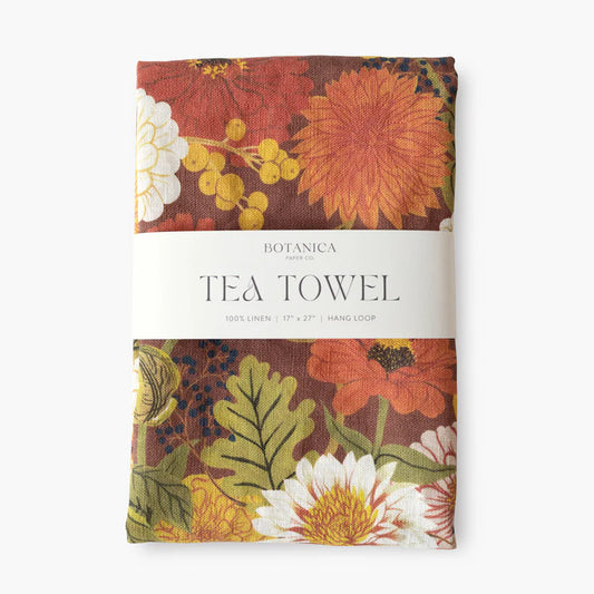 FALL | 100% LINEN TEA TOWEL