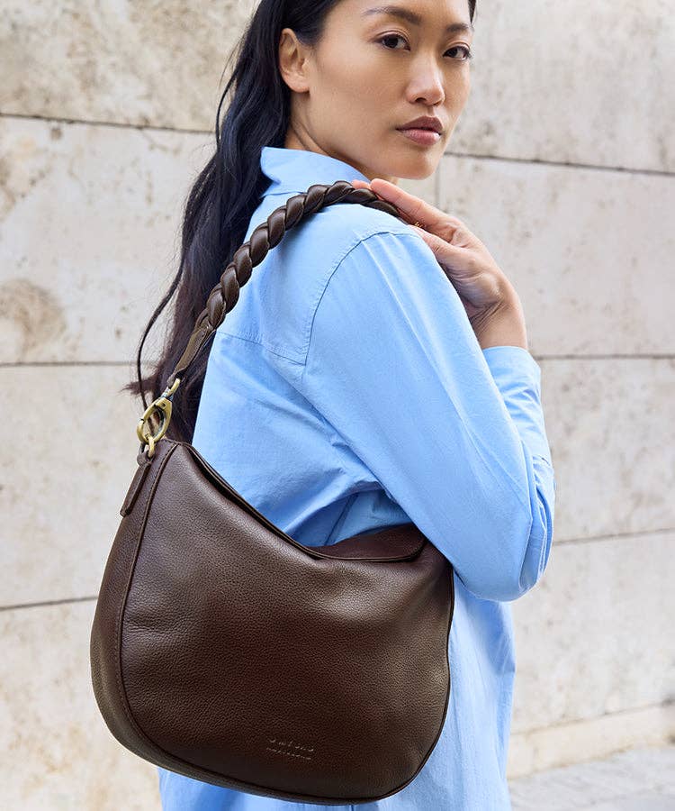 Lana - Chocolate Soft Grain Leather