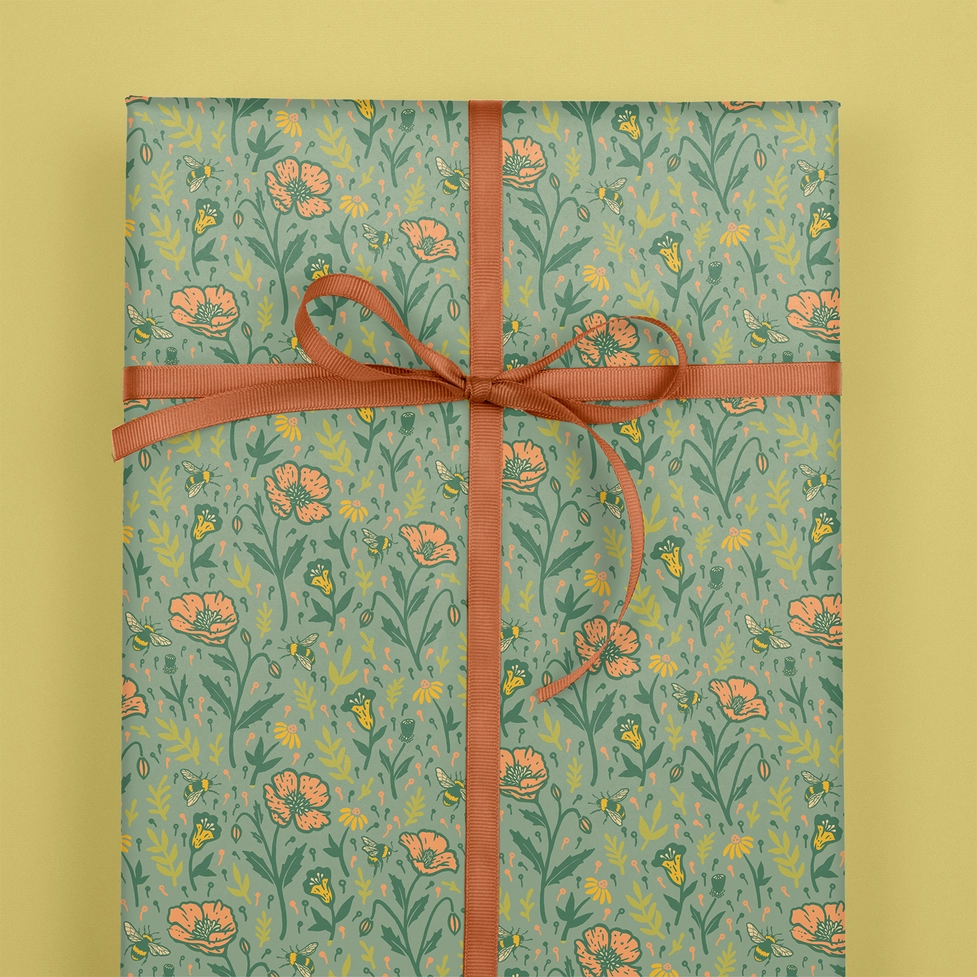 Poppies Wrapping Paper