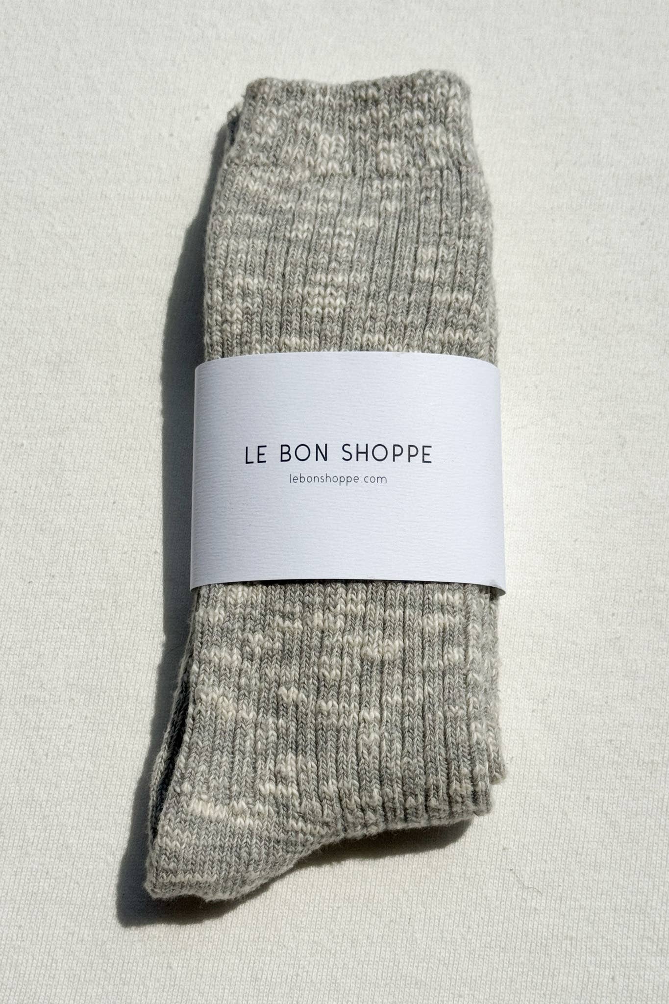 Cottage Socks: Ht.Grey