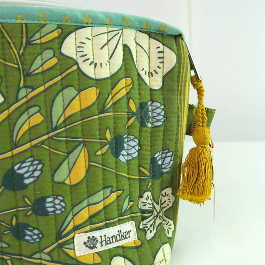 Josephine Quilted Zipper Pouch