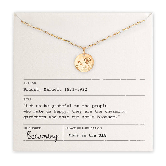 Blossom Necklace: Sterling Silver