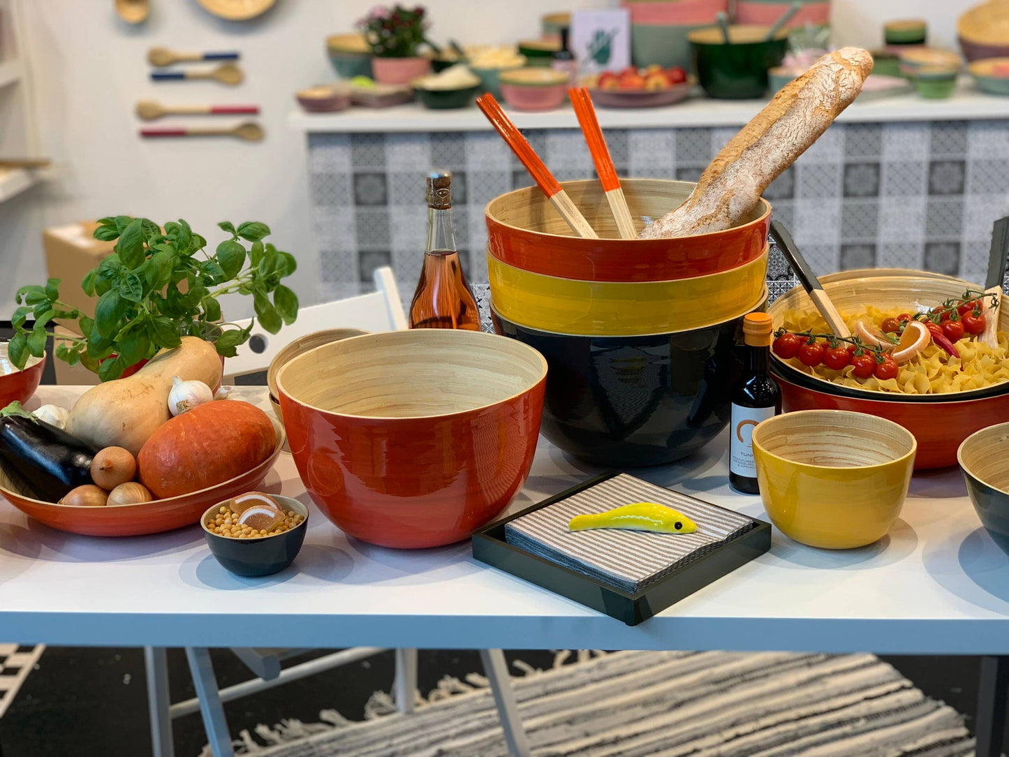Bamboo Rice Bowl: Nature Grey