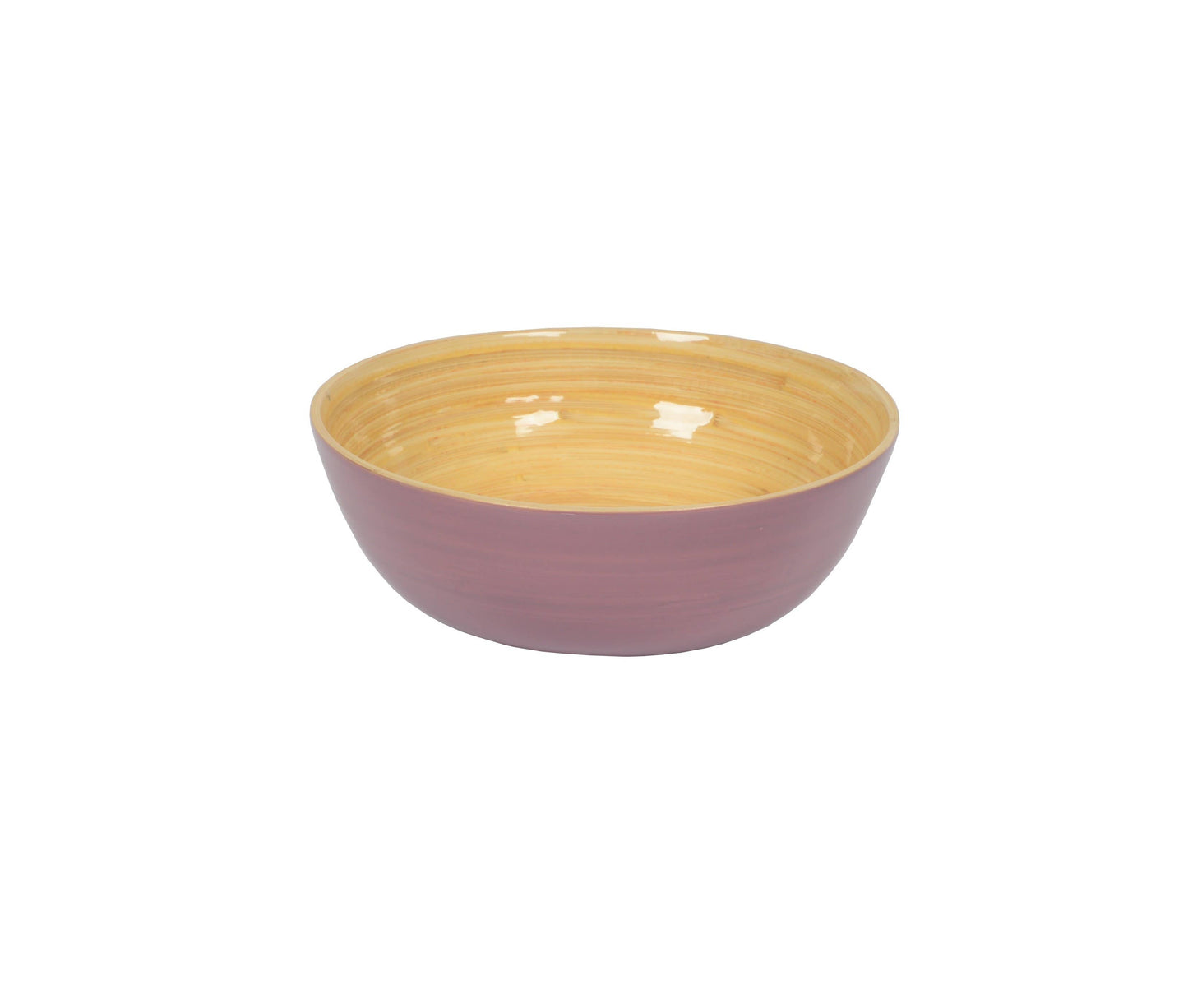 Bamboo Salad Bowl: Red