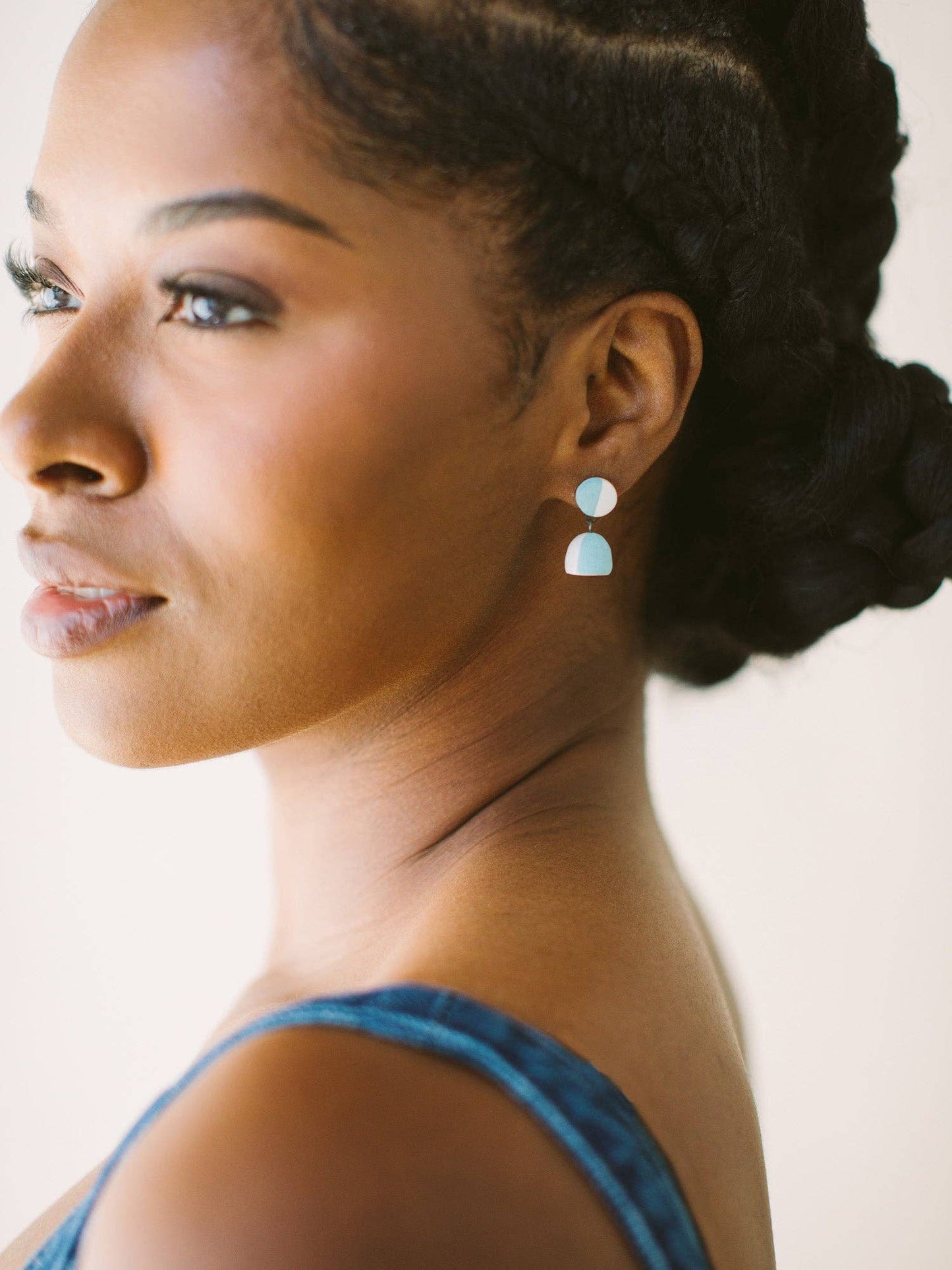 Belle Buoy Earrings: Pink Blossom
