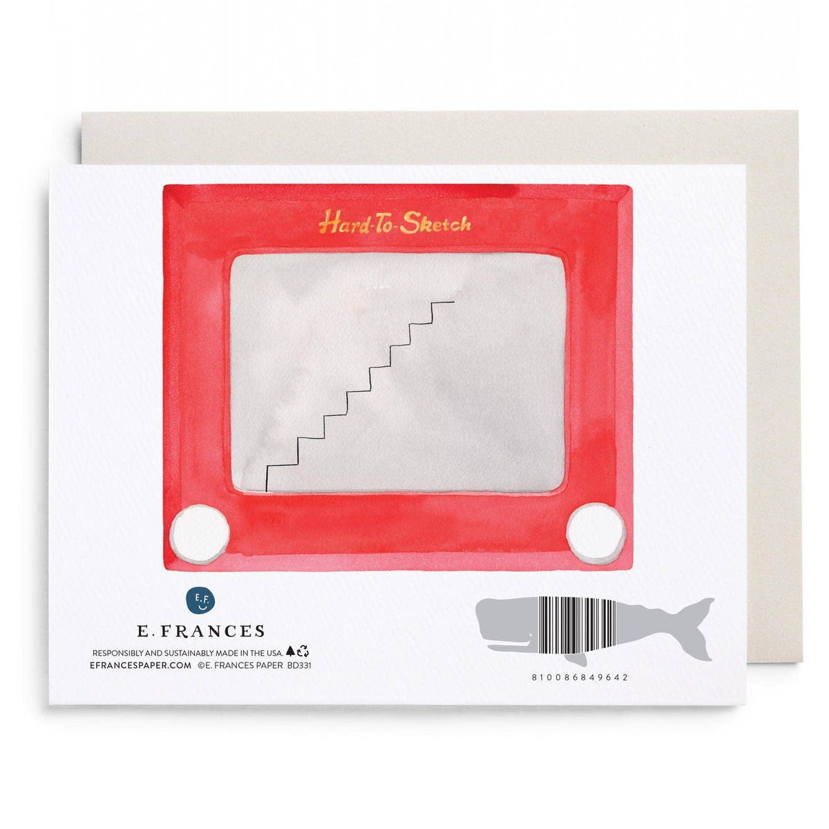 Happy Birthday Etch A Sketch Card