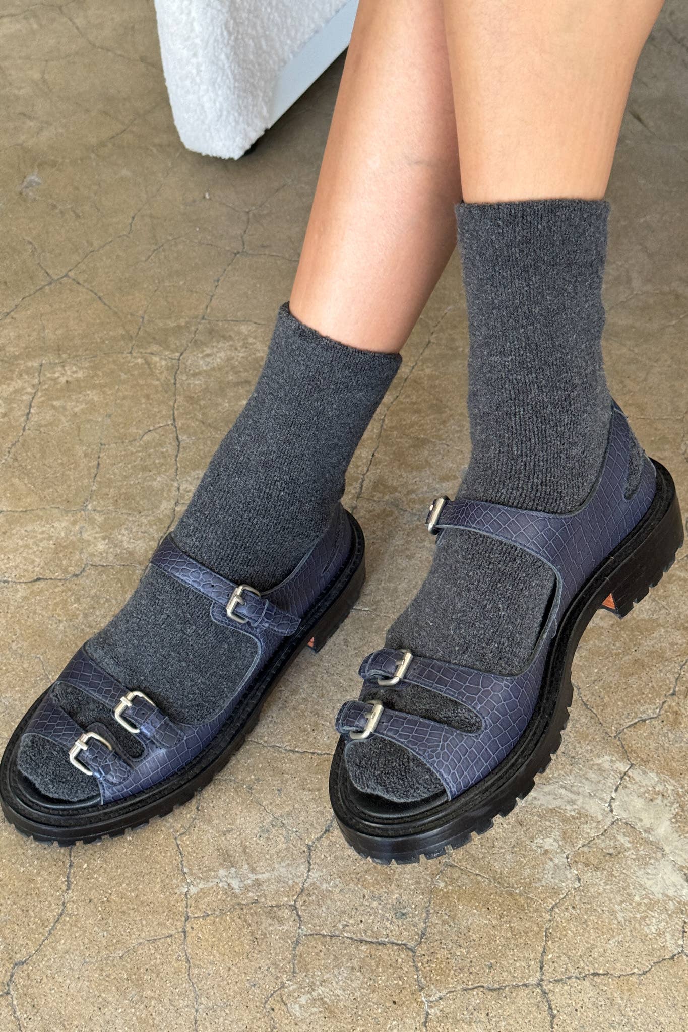 Cloud Socks: Jet Black