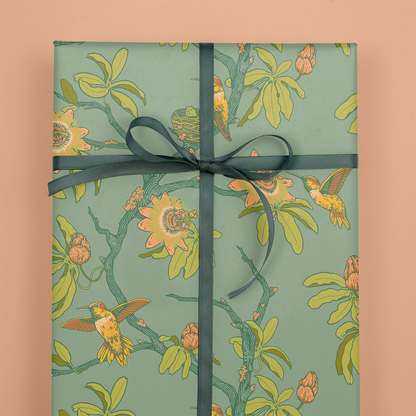 Hummingbirds Wrapping Paper