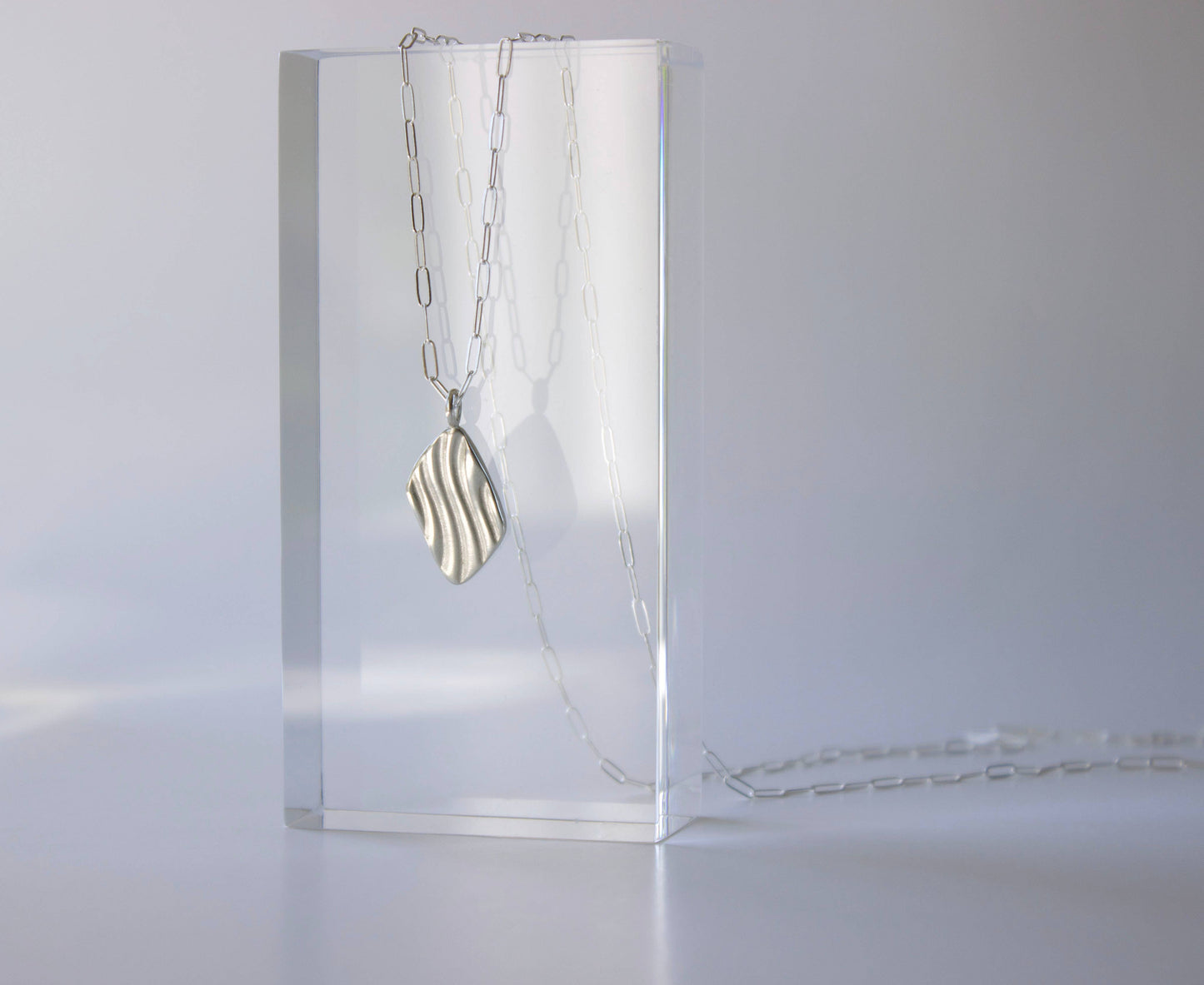 Sway Necklace: Sterling silver 28"