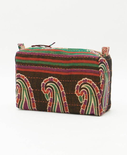 Kantha Medium Toiletry Bag - No. 260201