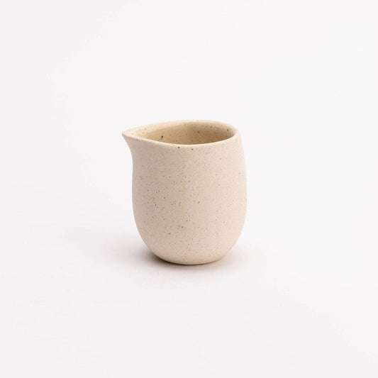Mini Creamer Handmade Ceramic : Natural Speckle