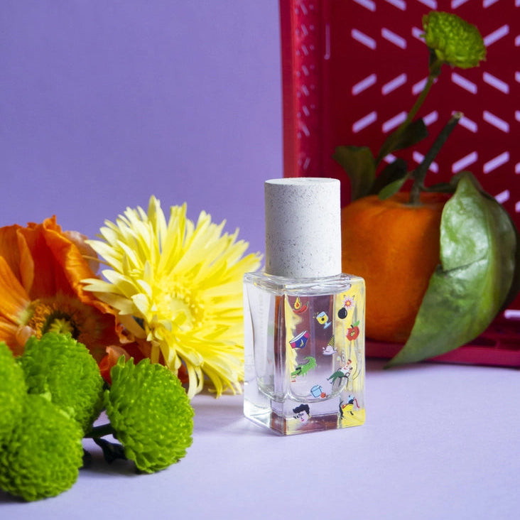 15ml bottle of Poom Poom Midi French Perfume by Maison Matine